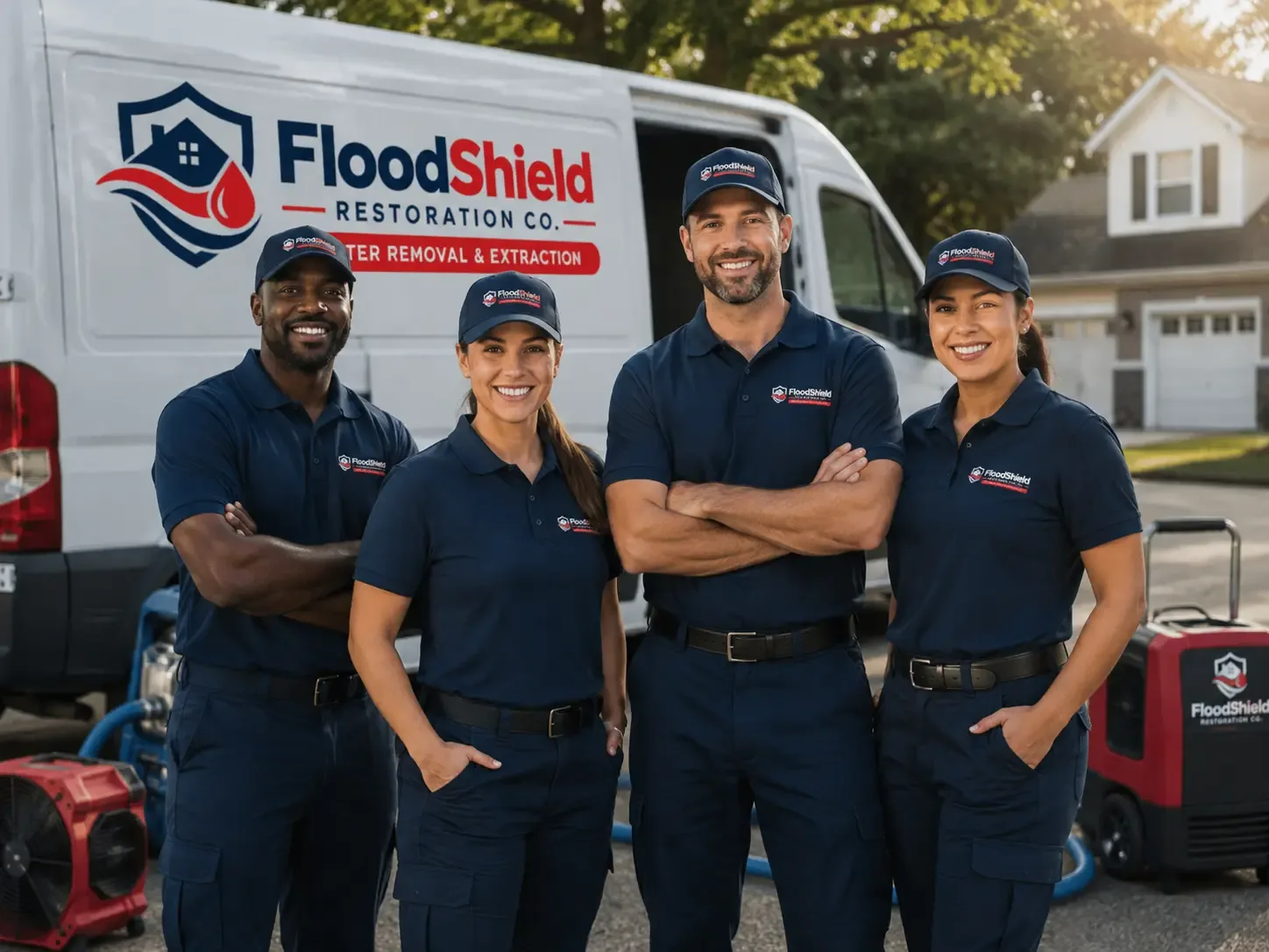 Flood Damage Restoration company in Thompsons, TX