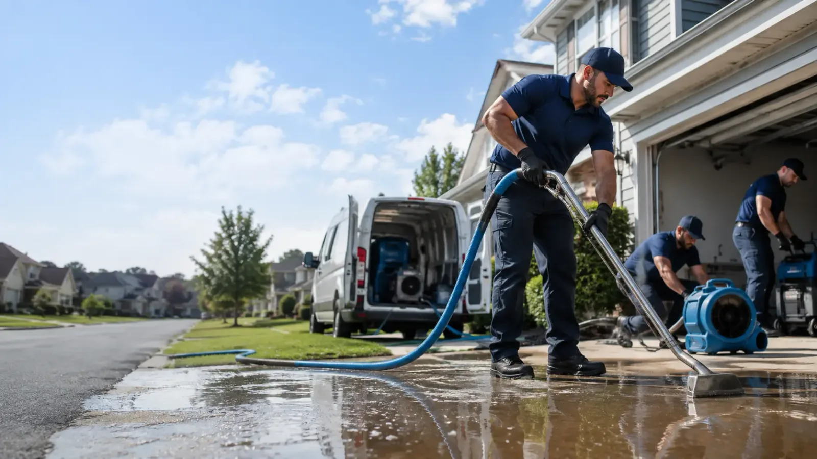 Flood Damage Restoration in Thompsons, TX